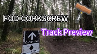 FOREST OF DEAN MINI DH CORKSCREW COURSE PREVIEW