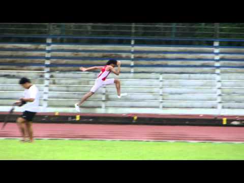 Long Jump Men Final - 2010 IVP (Day 2, 30 Oct)