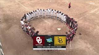 LIVE: Oklahoma vs Long Beach Softball  2024 Puerto Vallarta College Challenge