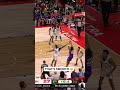 Darryn Peterson with the smooth sidestep three