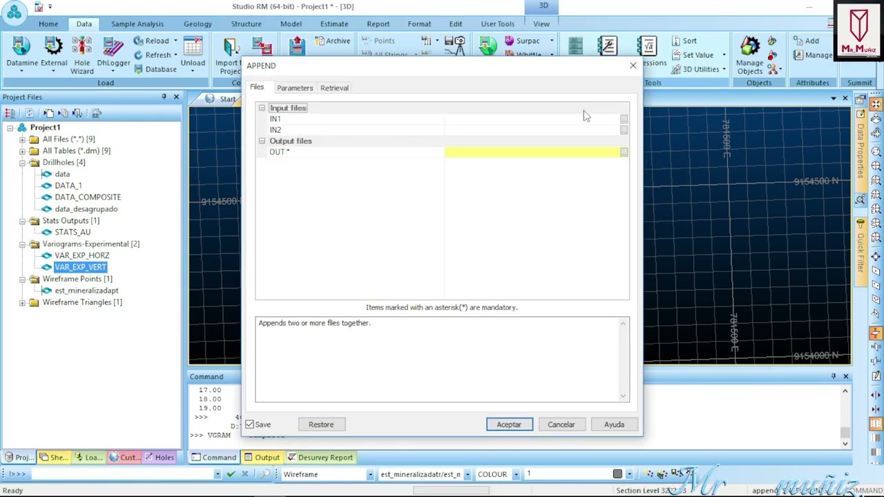 ESTIMACIÓN, CATEGORIZACIÓN Y REPORTE DE RECURSOS MINERALES  (P4   VARIOGRAFIA)