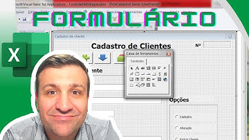 Formulário com uma linha de código no Excel