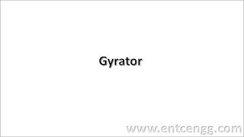 What is a Gyrator in microwave engineering?