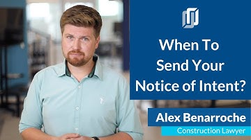 When is the best time to send a Notice of Intent to Lien?