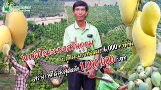 เทคนิคและการตลาดในการ ปลูกมะม่วง 6,000 กว่าต้น สร้างรายได้หลัก 1,000,000 l ชมสวนเกษตรกรไทย Ep231