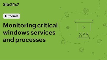Monitoring critical windows services processes
