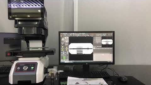 Measure a Shaft by Flash measuring machine VX3200D