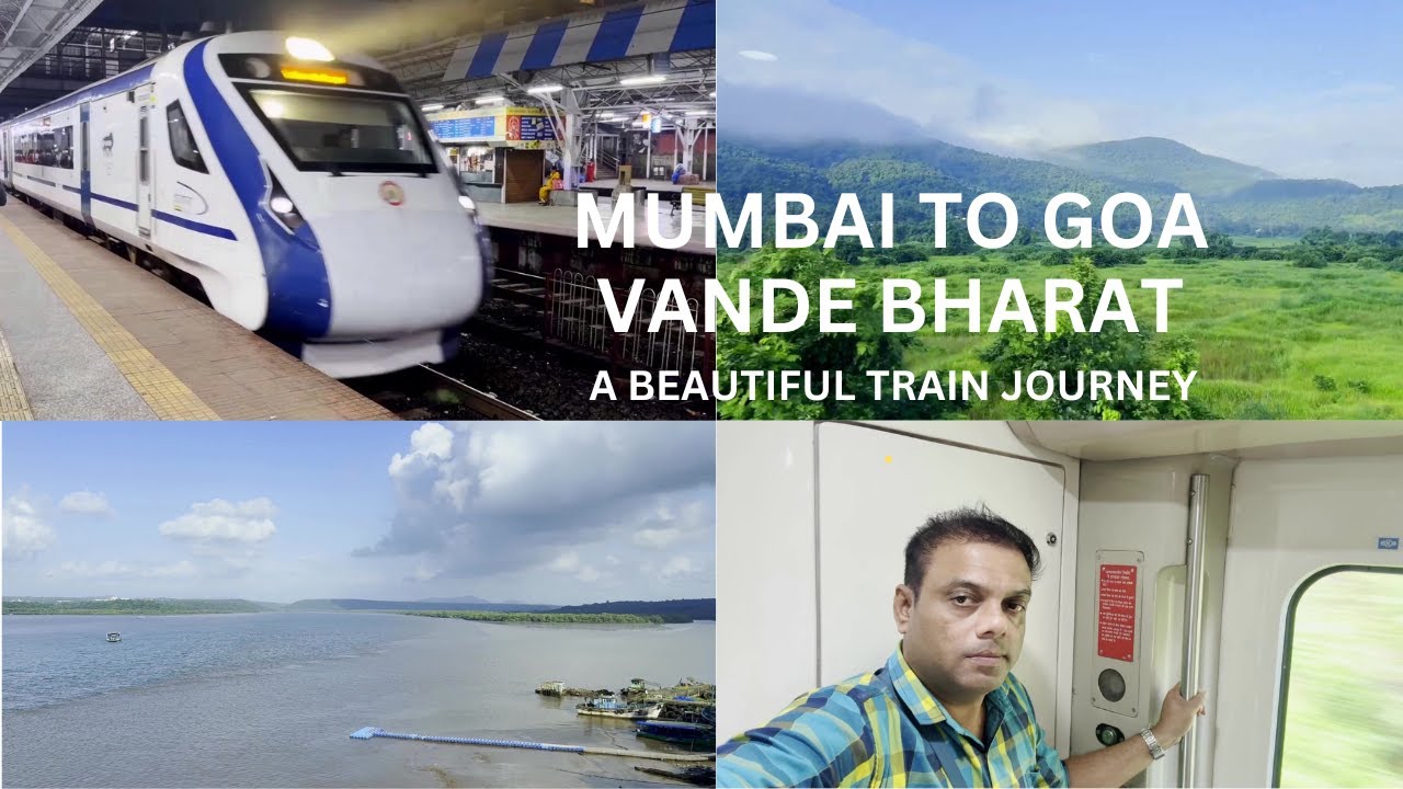 Mumbai To Goa | Vande Bharat Express | India's Fastest Luxury Train