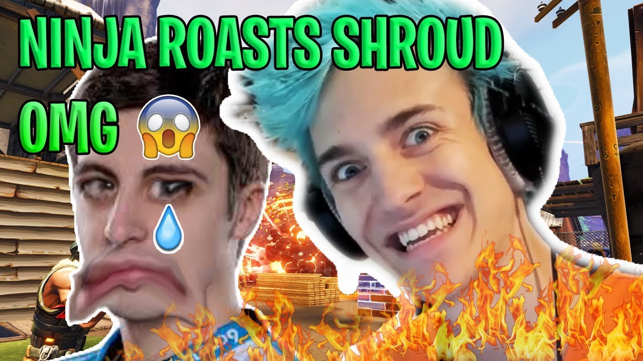 NINJA ROASTS SHROUD WTF! | FORTNITE FUNNY MOMENTS