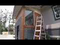 How to Wood Siding. Stained Pine. DIY. How to Wood Siding. Stained Pine. DIY.