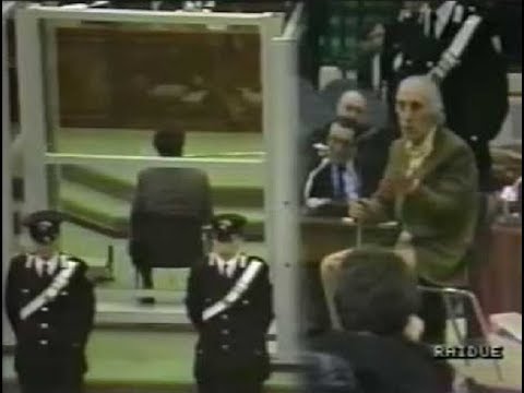 Confronto fra Tommaso Buscetta e Pippo Calò