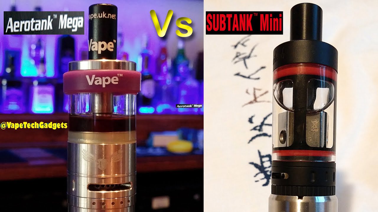 KangerTech SubTank Mini -Vs- Aero Mega Vaping Review