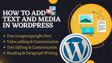 How To Add Text and Media in WordPress| Beta Editor| 2022| WordPress Tutorial For Beginners