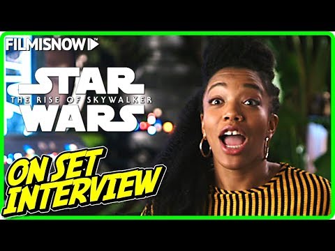 star-wars:-the-rise-of-skywalker-|-naomi-ackie-"jannah"-on-set-interview