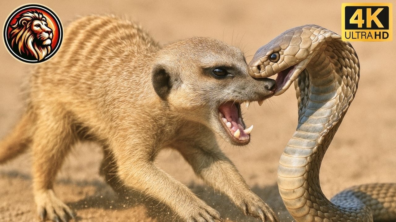 Meerkat vs Serpiente: Batalla Entre el Instinto y la Inteligencia