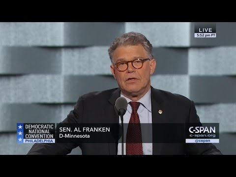 Al Franken FULL REMARKS at Democratic National Convention (C-SPAN)