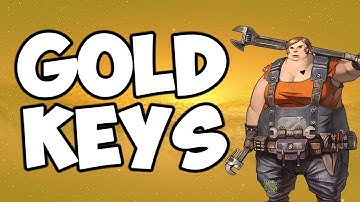 Borderlands 2!! - 5 GOLDEN KEYS!! "SHiFT Code"