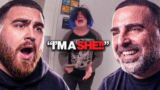 NEVER SEEN ANYTHING LIKE THIS! LosPollosTV And Dad React To Student Explodes Over Wrong Pronouns!