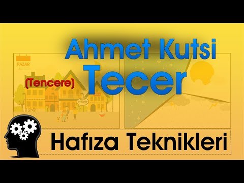 AHMET KUTSİ TECER Eserleri - Karikatürlerle Şifreleme - Hafıza Teknikleri