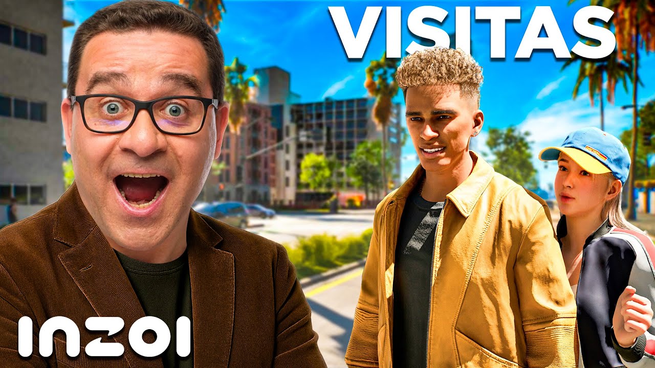 RECEBI VISITAS EM CASA