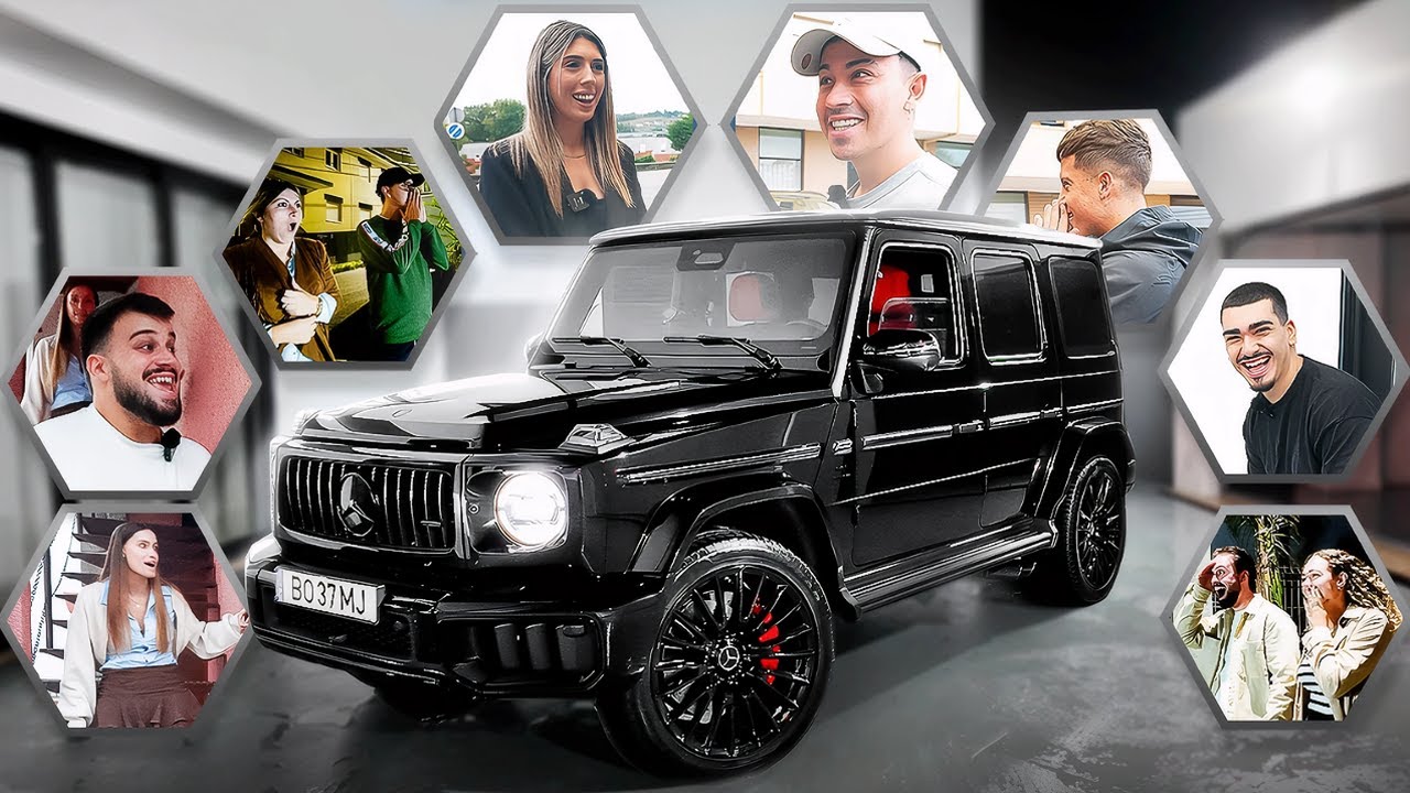 A REAÇÃO DOS MEUS AMIGOS QUANDO VIRAM A G-WAGON !