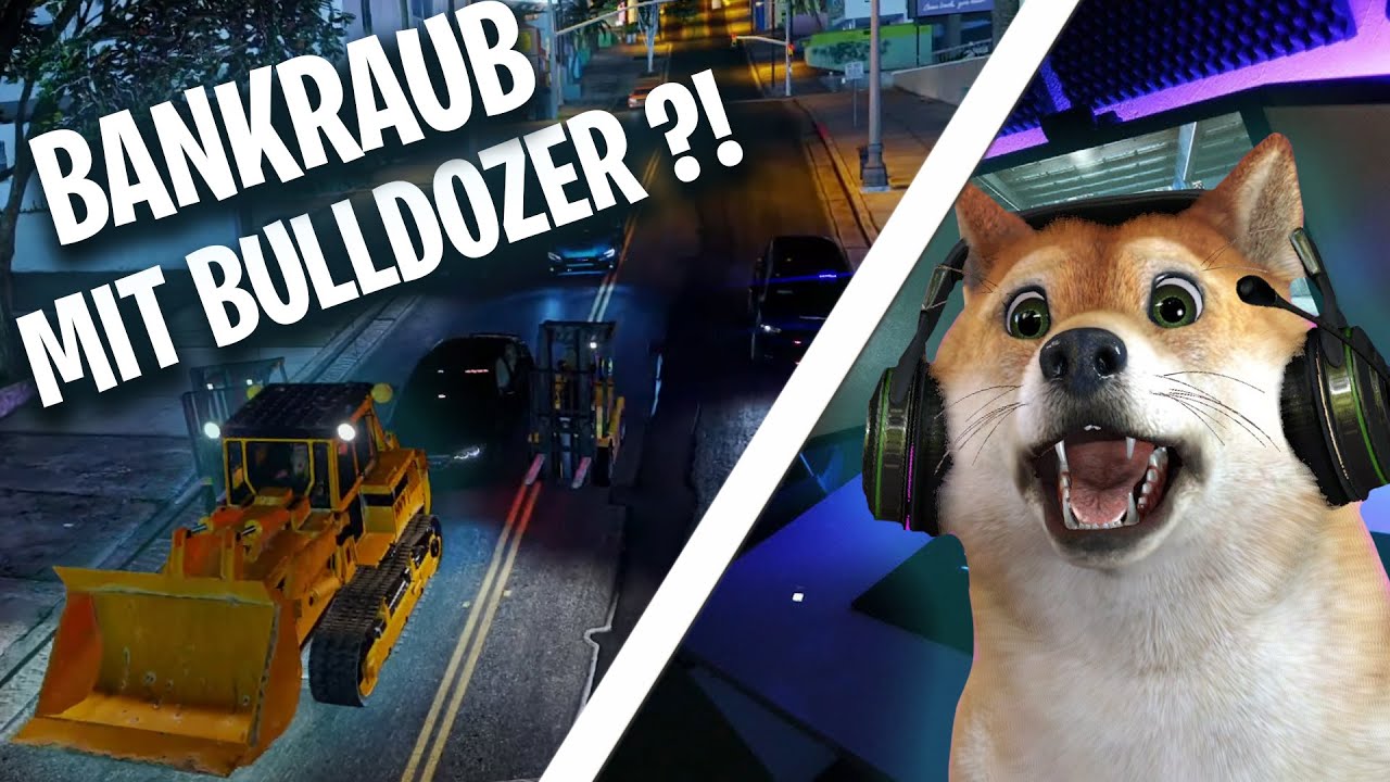 BANKRAUB MIT BULLDOZER ?! 👷 - CSYON Stream Highlights