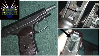 هام قبل الشراء كيف تعرف الحفرة والهلال في المسدس المكروف الحكومي Makarov Pistol PM