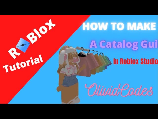 How To Make An AVATAR CATALOG GUI w/Saving Outfits In ROBLOX