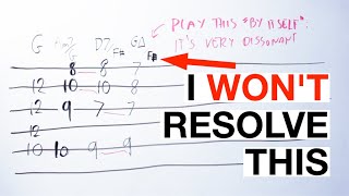 Do You NEED To Resolve Dissonant Chords?