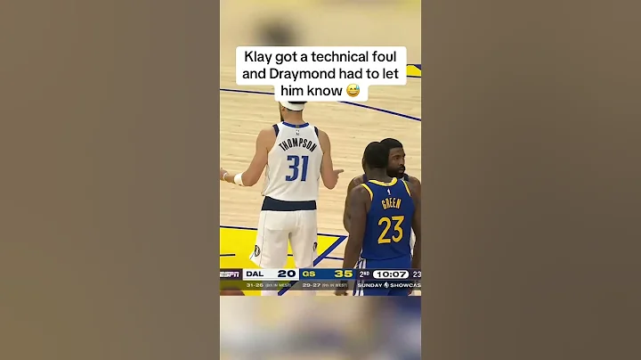Draymond had to let Klay hear it 😅