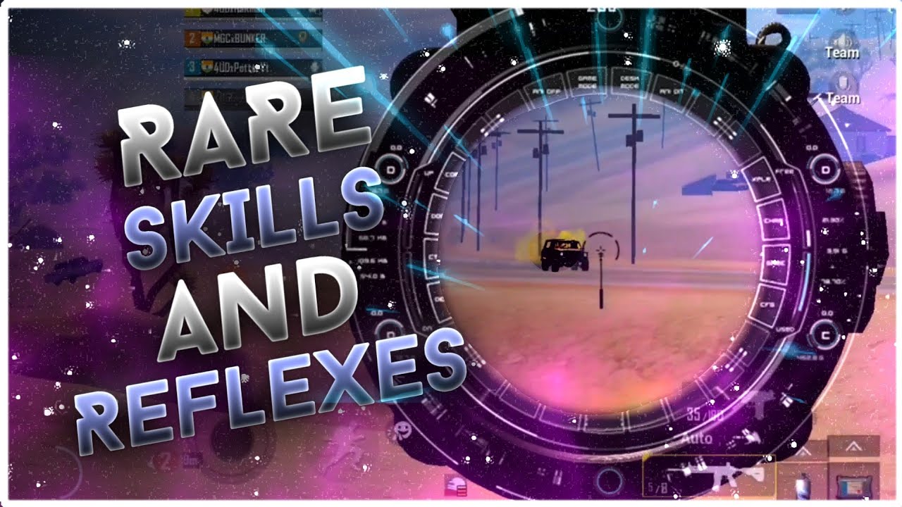 Rare Skills And Reflexes | No Showoff | Pubg Mobile Montage