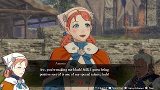 ALL Annette Supports Fire Emblem Warriors Three Hopes 4K