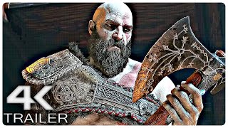 God of War Ragnarök - 'Кратос против Тора' Русский трейлер (2022) | 4K State of Play 2022