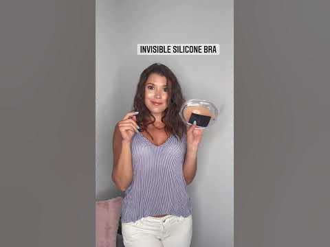 Wingslove Invisible Silicone Bra Try On Haul with Brittany Guzik 