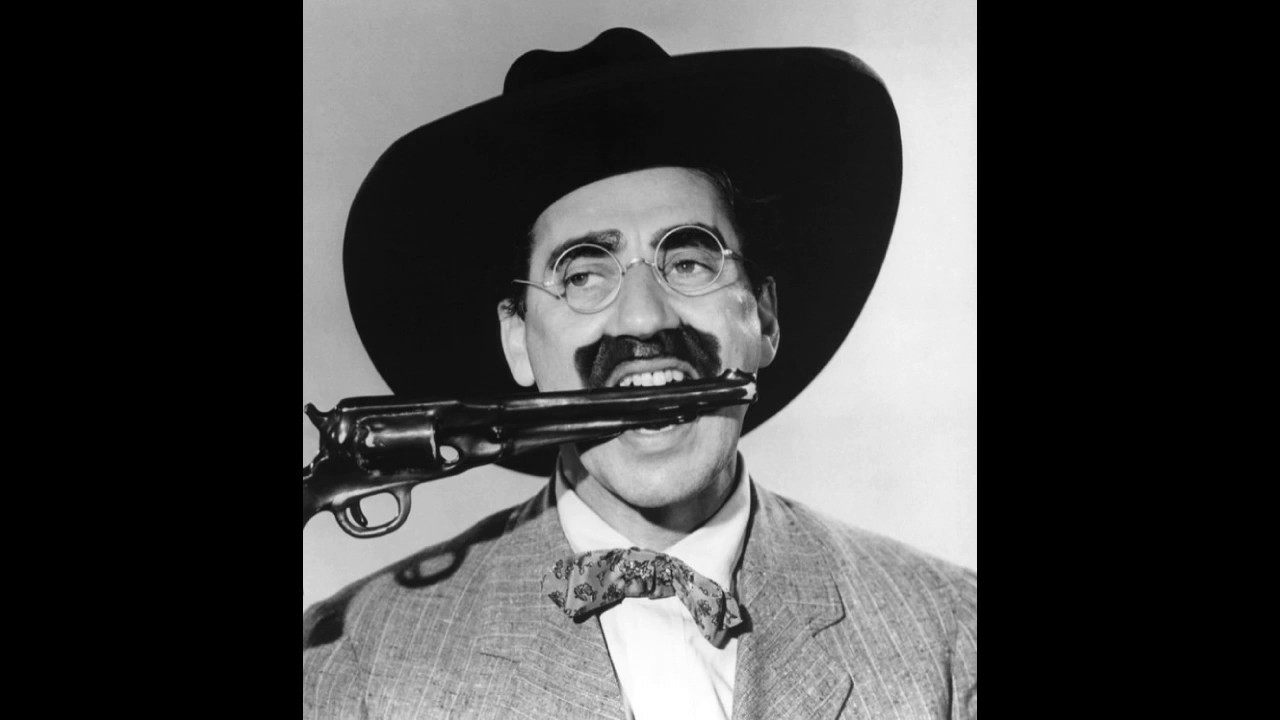 Groucho Marx and Al Jolson in A Baseball team for Al Old Time Radio Show wi...