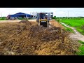 Shantui DH17C2 Bulldozer Pushing Heavy Soil Earthmoving Construction Power