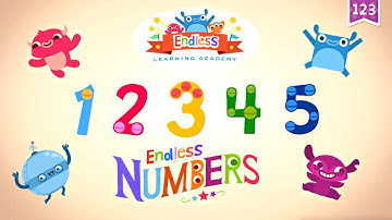 Endless Numbers 1 to 5 | Meet Number One to Five | Fun Learning for Kids