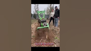 Máy xới đất băm cỏ 4 chức năng tự hành động cơ dầu 178F 173F LH 0948.456.680 #automobile #edms