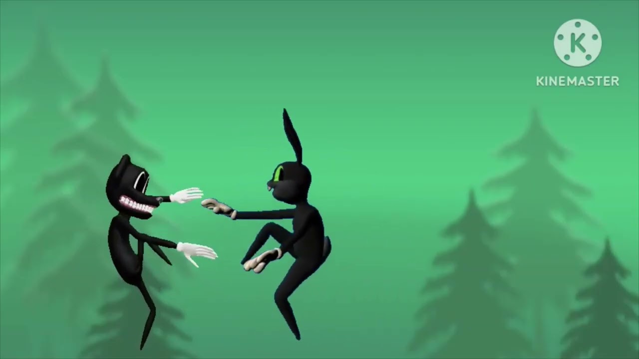 Cartoon Cat vs Cartoon Dog vs Cartoon Mouse vs Cartoon Rabbit