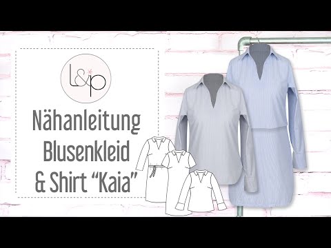 Nähanleitung lillesol Blusenshirt & Kleid 