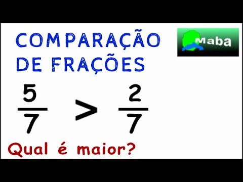 Vídeo: Qual fração é maior 7/8 ou 910?