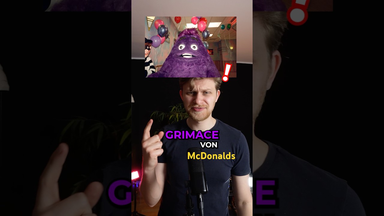 Die dunkle Wahrheit von Grimace aus McDonald’s 🟣