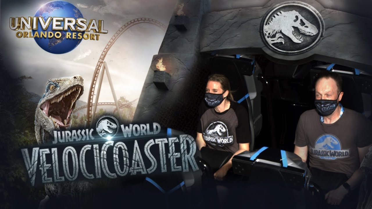 Velocicoaster - the new Jurassic World Coaster Ride and Review