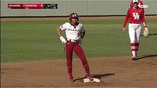 #1 Oklahoma vs  Houston  | Women Softball Feb 19,2022