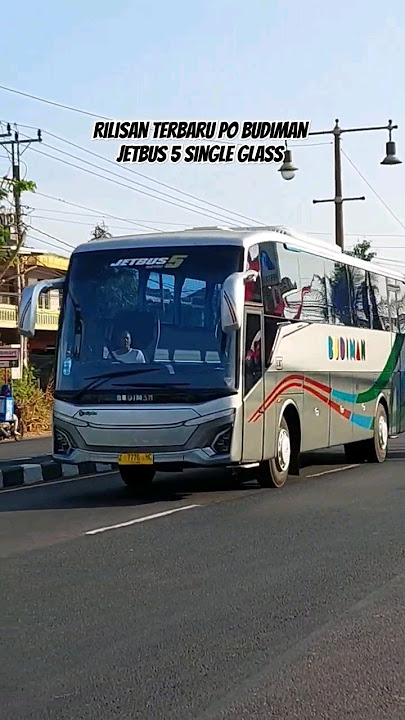 Rilis 2 unit bus terbaru Budiman Jetbus 5 single glass #budimanbus #adiputro #jetbus5 #shorts