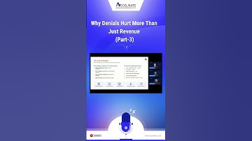 Why Denials Hurt More Than Just Revenue | Pt 3 | #shorts #AgenticAI