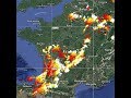 Le 4.07.2018: Live à 17h25 Violent orages sur la France actuellement