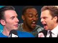 Chris Evans, Anthony Mackie & Sebastian Stan being the best chaotic trio for 10 mins straight