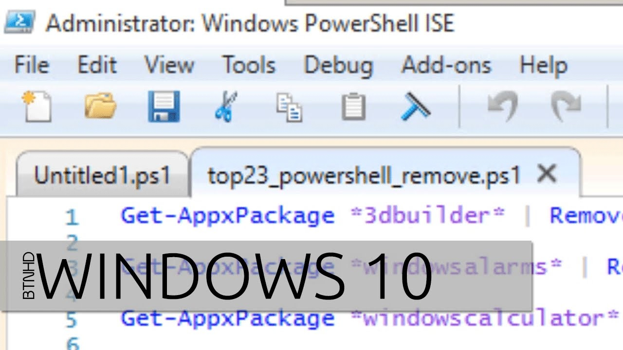  Update  Top 23 PowerShell Commands to Uninstall Windows 10 Built-in Apps