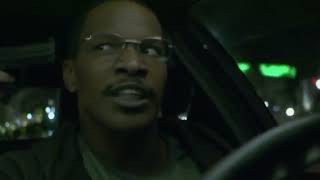 Collateral 2004 max Crashes his taxi cab scene
